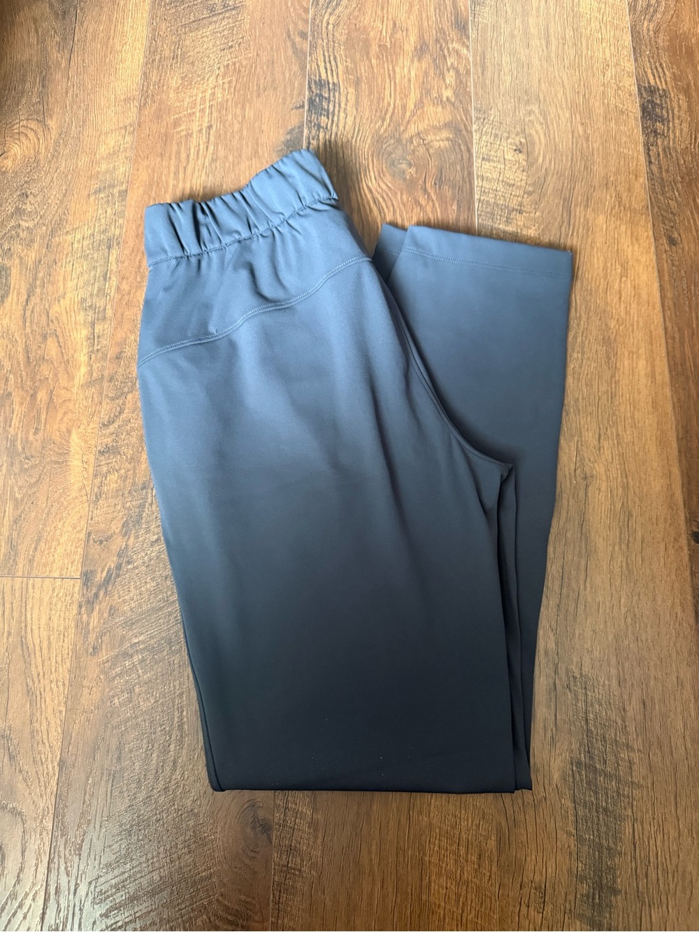Lululemon Smooth Fit Pull-On High-Rise Pants in Grey.